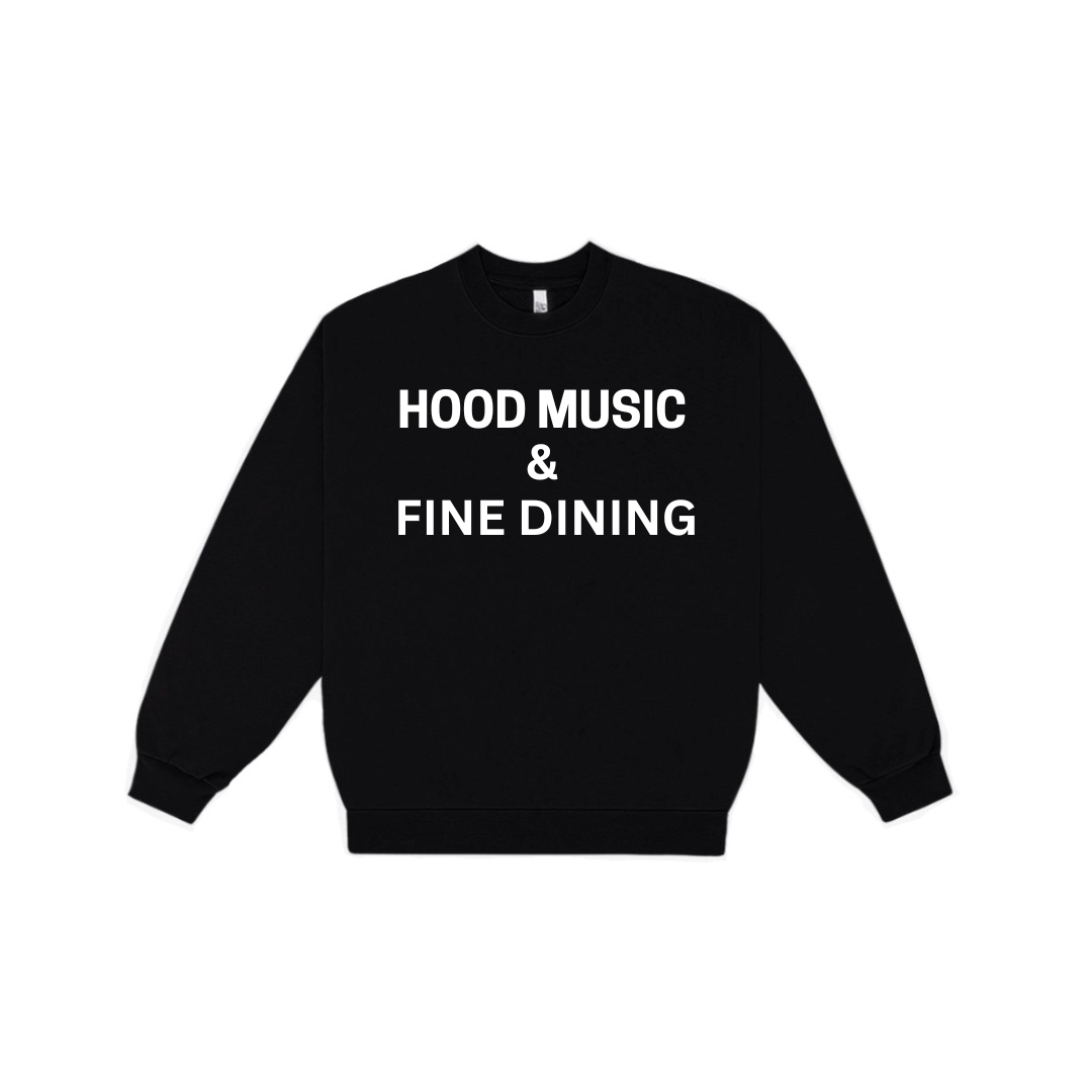 “HOOD MUSIC” SWEATER