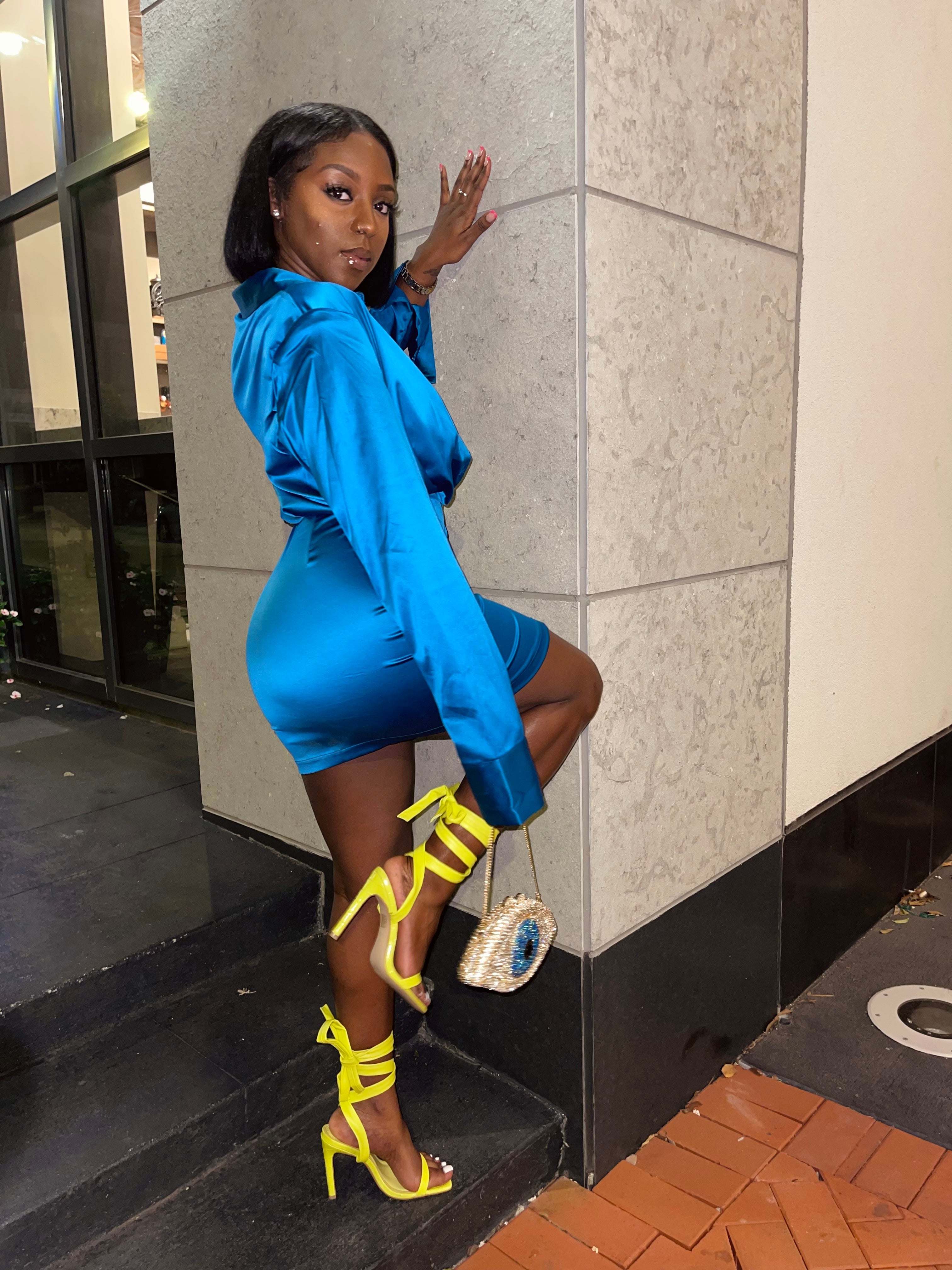 “OCEAN DRIVE” DRESS